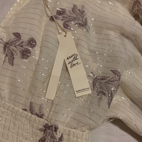 NWT Love Stitch Split Sleeve Mini Dress - Picture 2 of 10